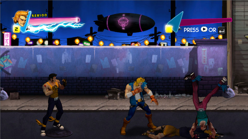 Double Dragon Neon (Gameplay) 